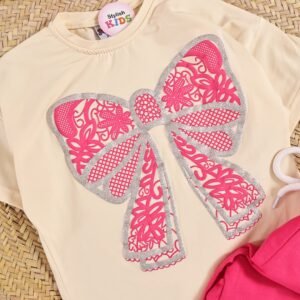Set ruban short rose hover