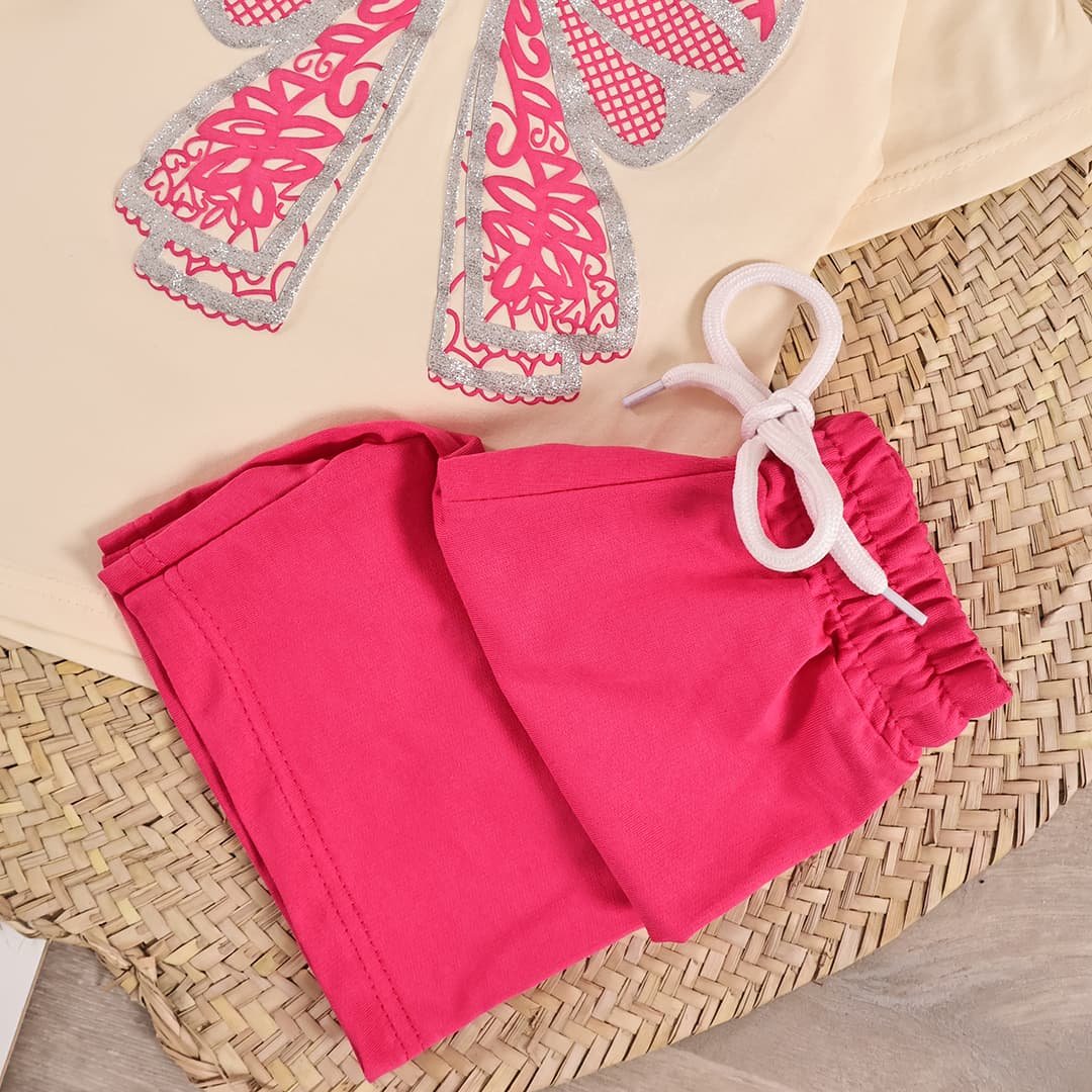 Set ruban short rose - vue 3