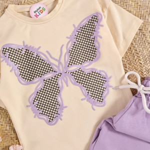 Set papillon short violet hover