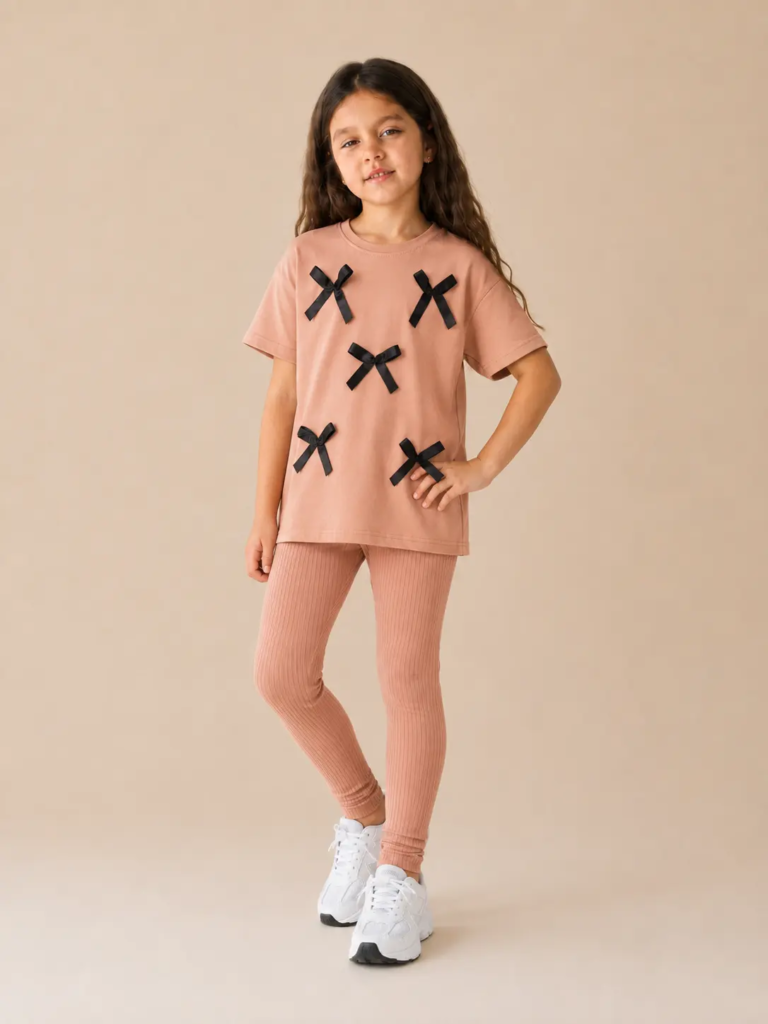 Set caramel Nœuds Noir