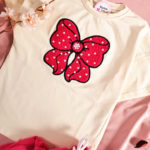 Vue 4 Set fillette short papillon rose - Collection fille Stylish Kids