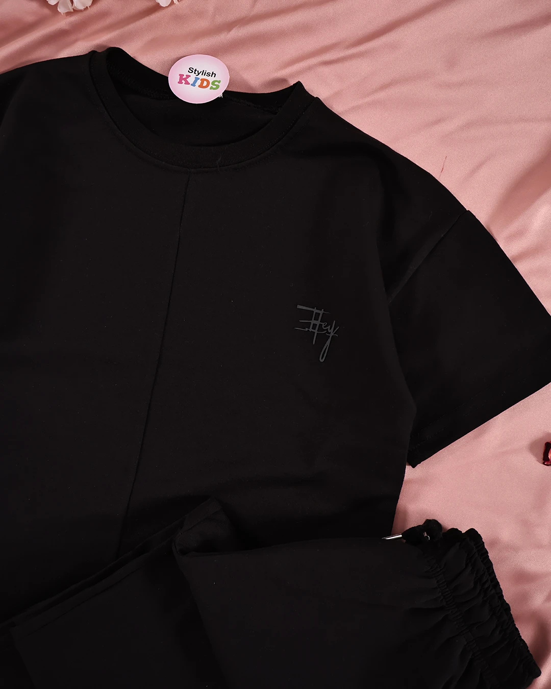 Set Fillette Chic - Noir hover
