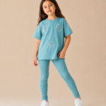 Ensemble Fille Perles Papillon - Vêtement fille tendance Stylish Kids Tunisie