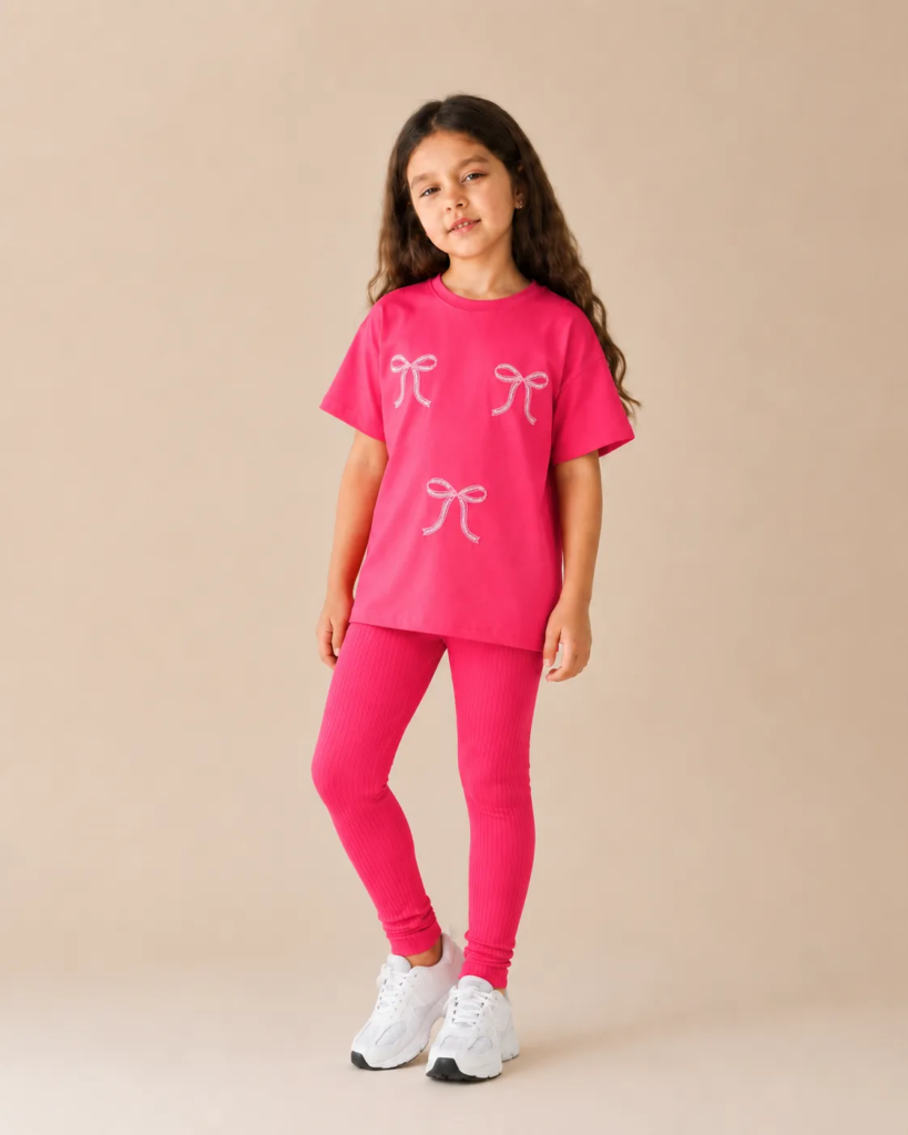 Ensemble Fuchsia Nœuds