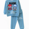 Ensemble Garçon Molleton Marvel Spider-Man & Captain America – Bleu — Stylish Kids Tunisie