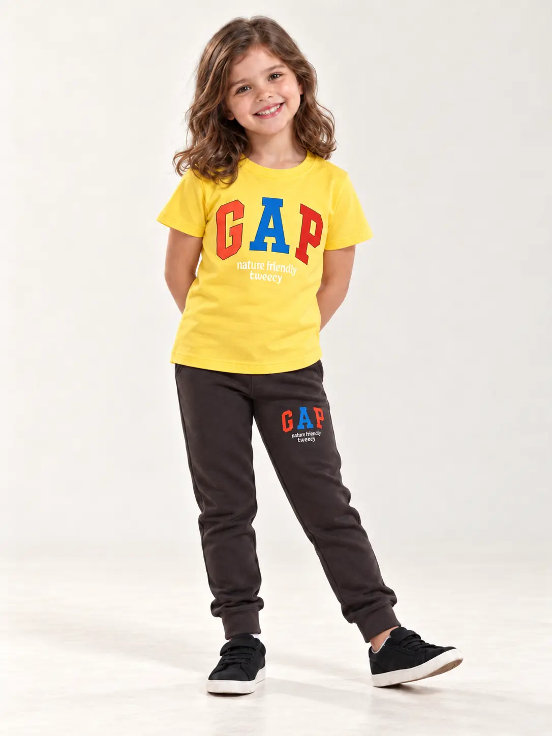 Ensemble GAP Jaune - Vêtement enfant tendance Stylish Kids Tunisie