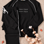 Ensemble New Days Noir — Vêtement Enfant Stylish Kids Tunisie